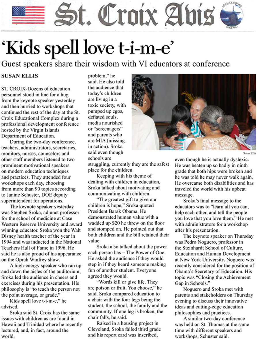 St. Croix Avis news article